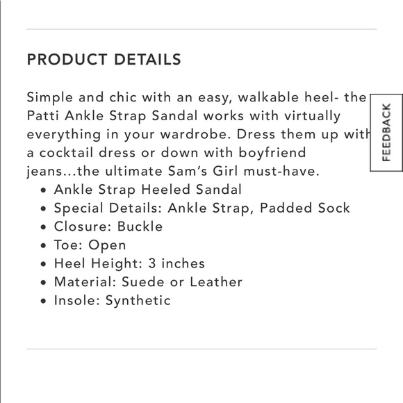 Sam Edelman Patti High Heel Sandals - Picture 2 of 9